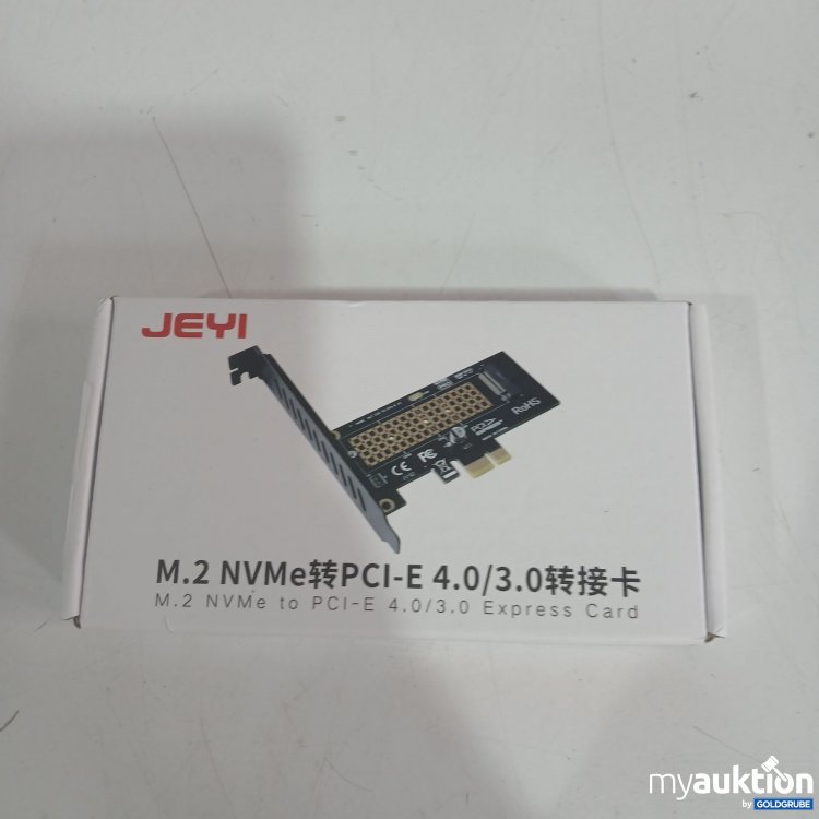 Artikel Nr. 519296: Jeyi M.2 NVMe to PCI-E 4.0/3.0 Express Card 