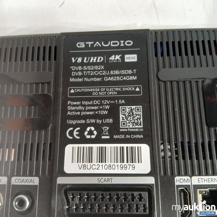 Artikel Nr. 866296: Gt Audio V8 UHD 4K 