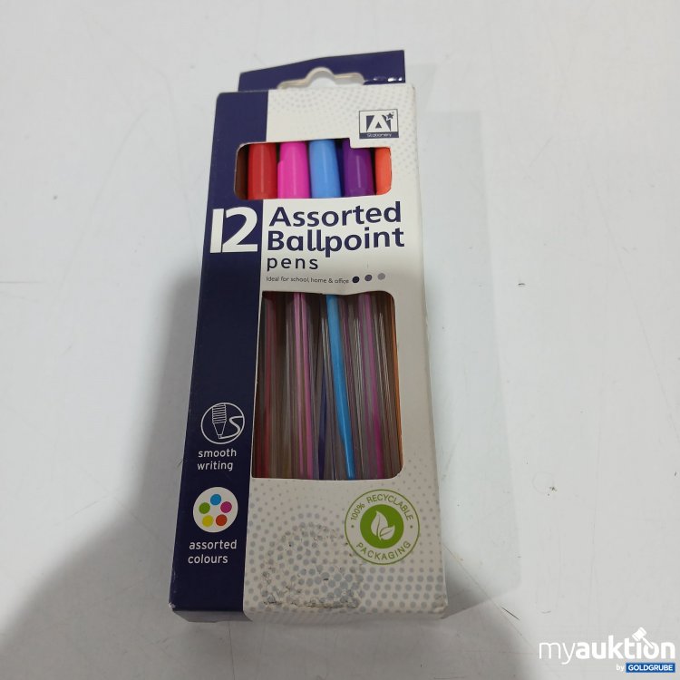 Artikel Nr. 895296: Stationery Assorted Ballpoint pens Color 12 stk