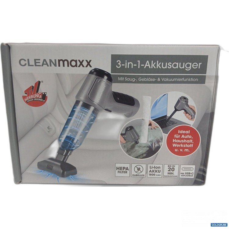Artikel Nr. 916296: Cleanmaxx 3in1 Akkusauger 