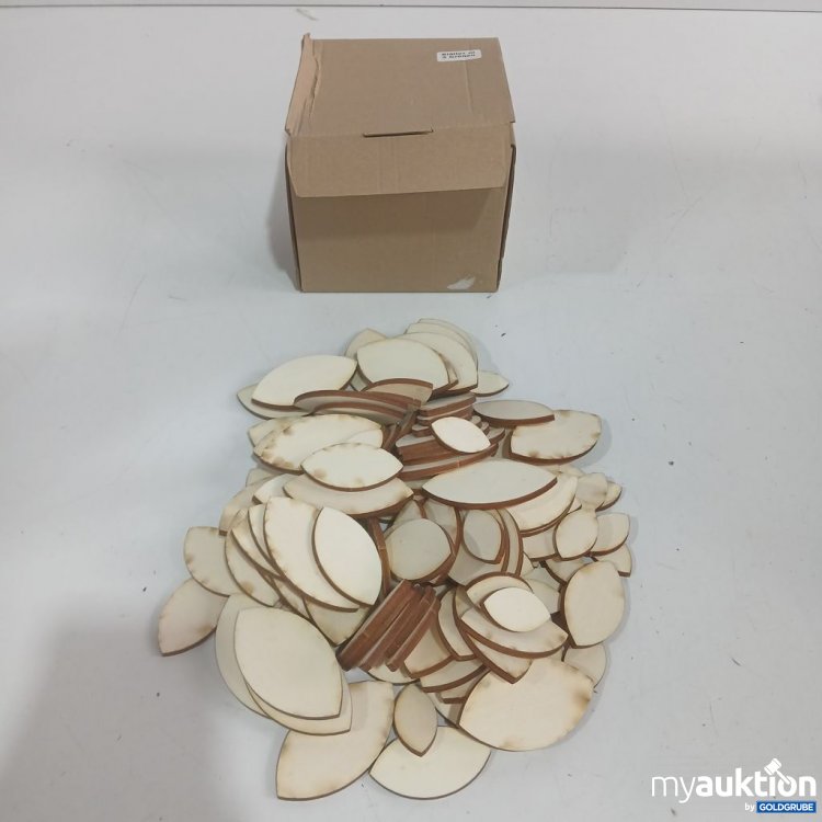 Artikel Nr. 919296: Holzformen Blätter in 3 Größen