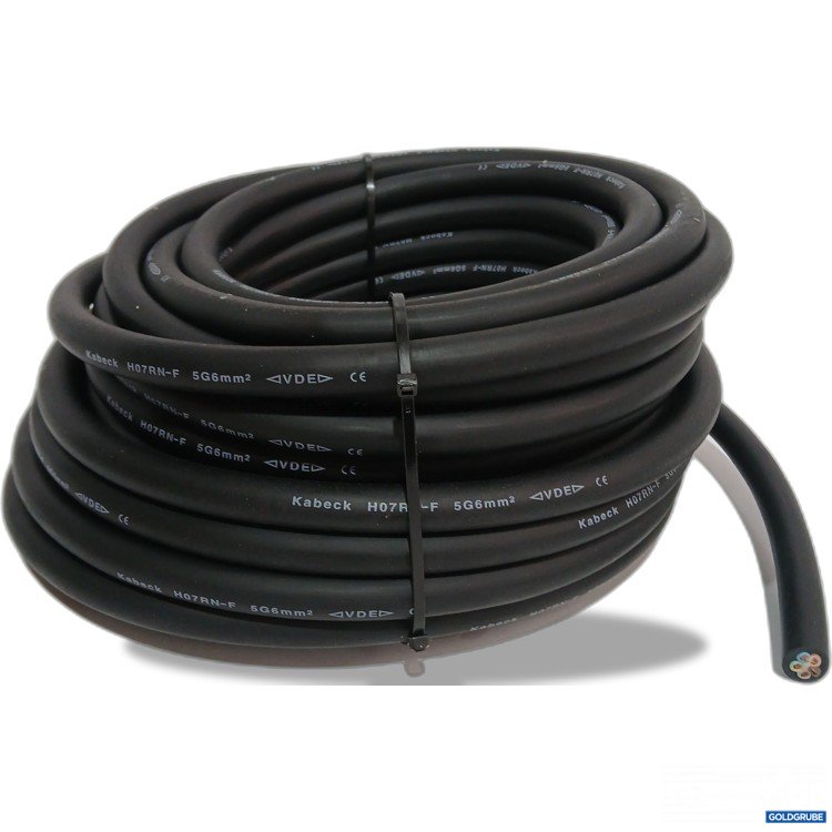 Artikel Nr. 950296: Kabeck H07RN-F 5G6mm² VDE 