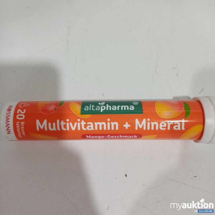 Artikel Nr. 962296: Altapharma Multivitamin + Mineral Mango-Geschmack 20Brausetabletten 