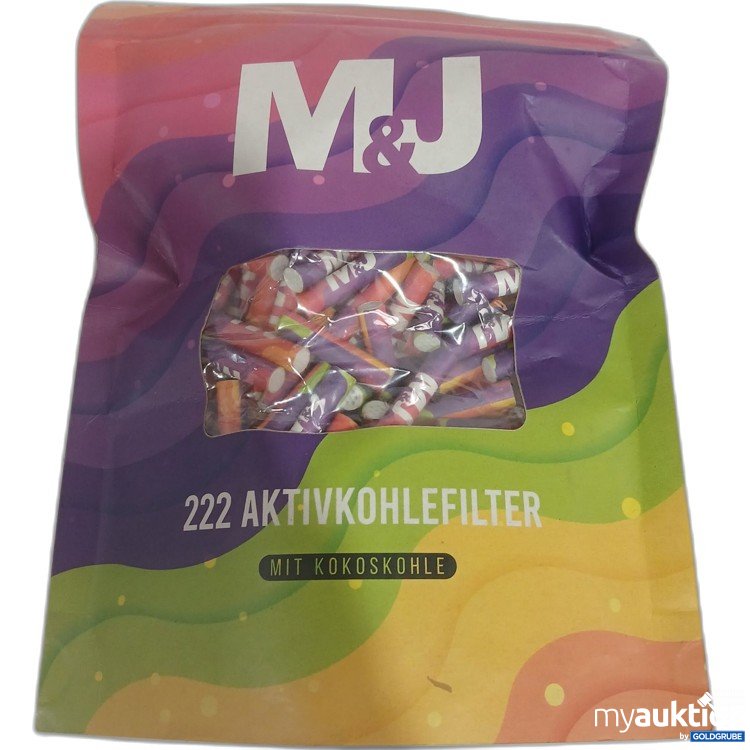 Artikel Nr. 970296 Artikel Nr. 970296: M&J 222 Aktivkohlefilter mit Kokoskohle