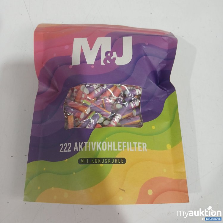 Artikel Nr. 970296 Artikel Nr. 970296: M&J 222 Aktivkohlefilter mit Kokoskohle