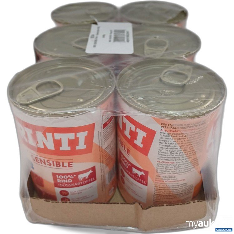 Artikel Nr. 987296: Rinti Sensible Rind+Süßkartoffel, 6x400g