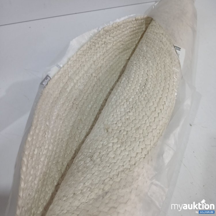 Artikel Nr. 446297 Artikel Nr. 446297: Manacor-Jute Flatweave Teppich beige rund 120cm
