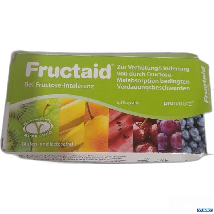 Artikel Nr. 460297 Artikel Nr. 460297: Fructaid bei Fructose-Intoleranz 60Kapseln