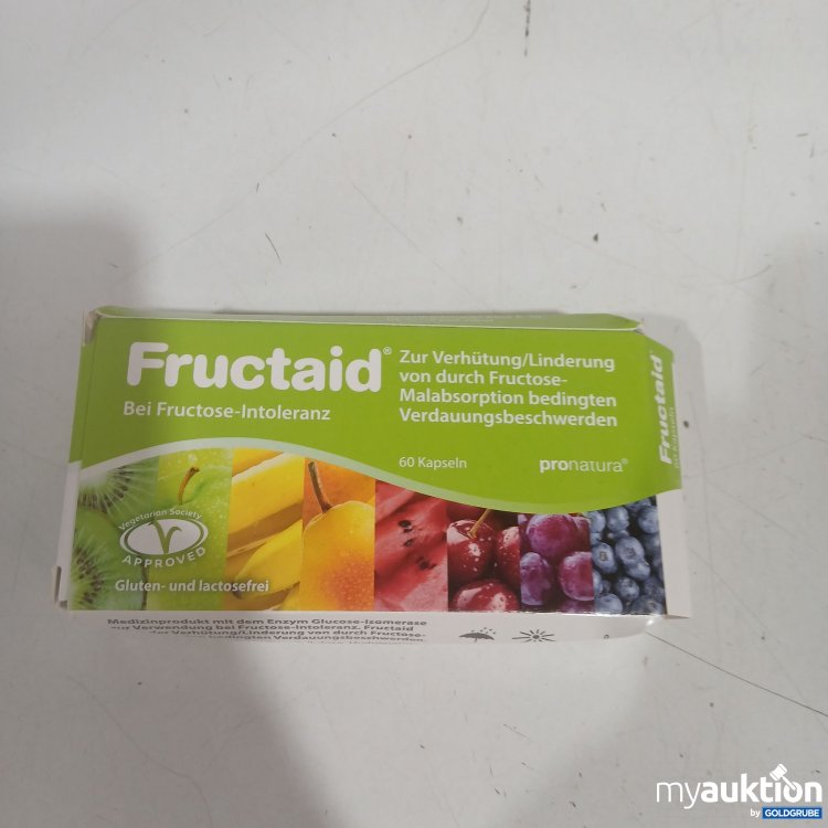 Artikel Nr. 460297 Artikel Nr. 460297: Fructaid bei Fructose-Intoleranz 60Kapseln