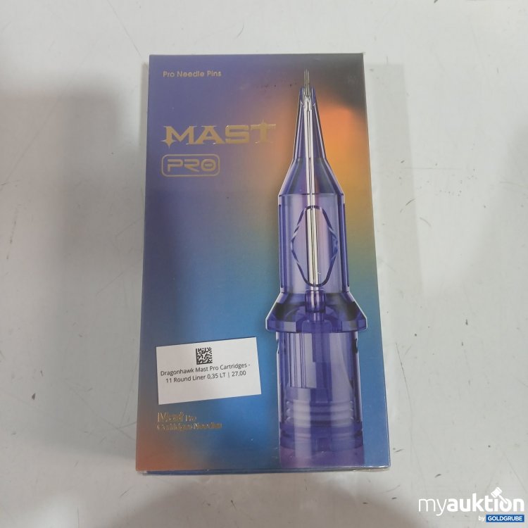 Artikel Nr. 465297 Artikel Nr. 465297: Mast Pro Dragonhawk Cartridges 11 Round Liner 0,35LT 1211RL 20Stk