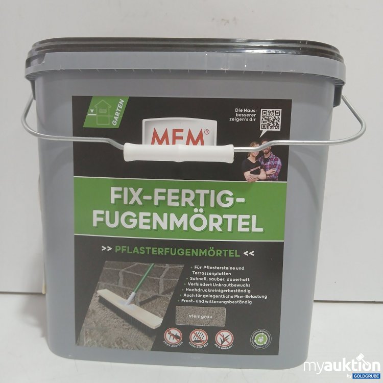 Artikel Nr. 468297 Artikel Nr. 468297: MFM Fix-Fertig-Fugenmörtel Pflasterfugenmörtel steingrau 12,5kg
