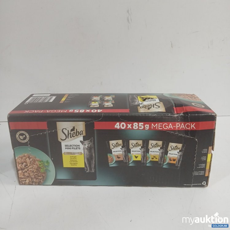 Artikel Nr. 477297 Artikel Nr. 477297: Sheba Katzenfutter Selection Mini Filets 40 x 85 g Mega-Pack