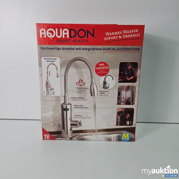 Artikel Nr. 516297 Artikel Nr. 516297: AquaDon Smart Heater Armatur mit integriertem Durchlauferhitzer