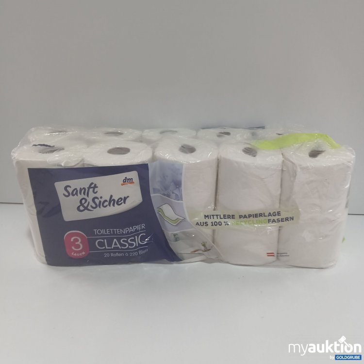 Artikel Nr. 834297 Artikel Nr. 834297: Sanft & Sicher Toilettenpapier 20 Rollen
