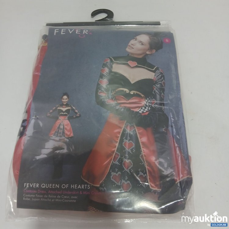 Artikel Nr. 852297: Fever Queen of Hearts Kostüm S