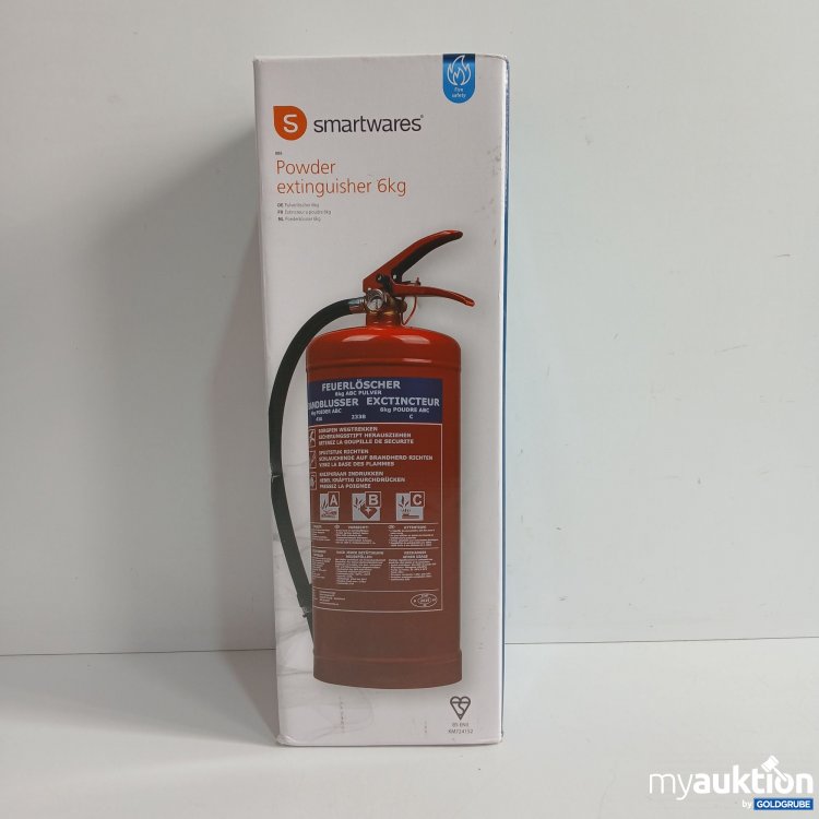 Artikel Nr. 866297: Smartwares Pulverlöscher 6kg 