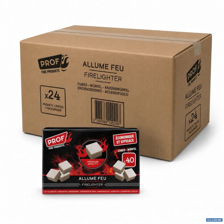 Artikel Nr. 926297: Prof Allume Freu Firelighter 40 Würfel