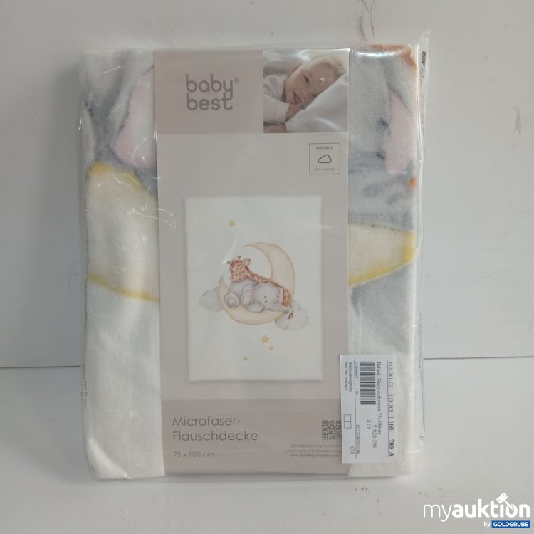 Artikel Nr. 939297: baby best Microfaser-Flauschdecke 75x100 cm
