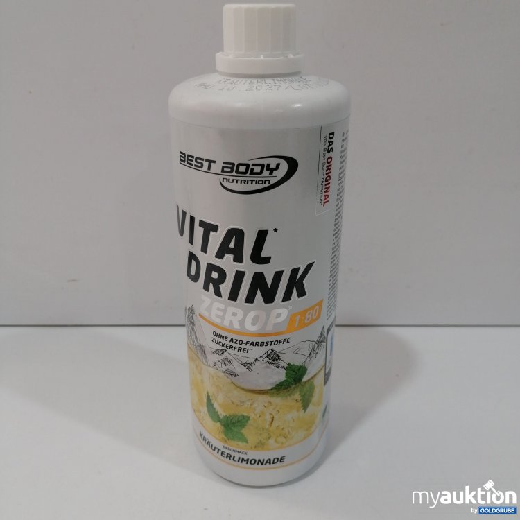 Artikel Nr. 951297: Best Body Nutrition Vitaldrink Zero Kräuterlimonade 1L