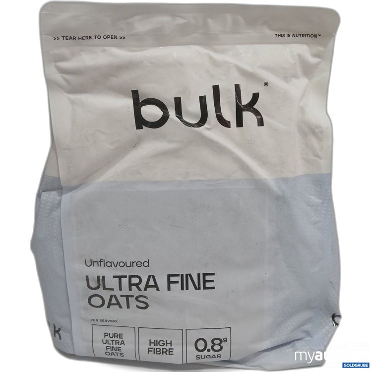 Artikel Nr. 986297 Artikel Nr. 986297: Bulk unflavoured ultra fine Oats 2,5kg