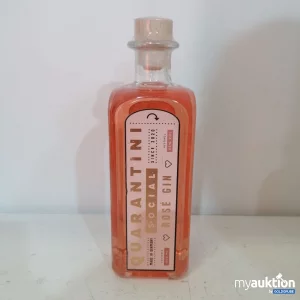 Auktion Quarantini Social Rose Gin 500ml