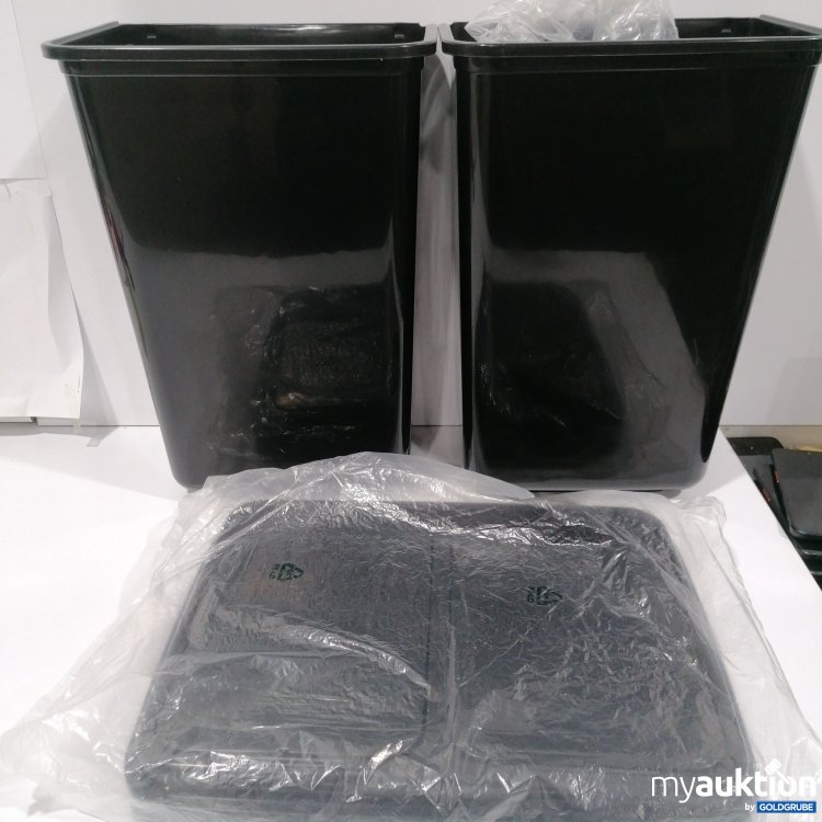 Artikel Nr. 441298: Doppelte Mülleimer mit Deckel