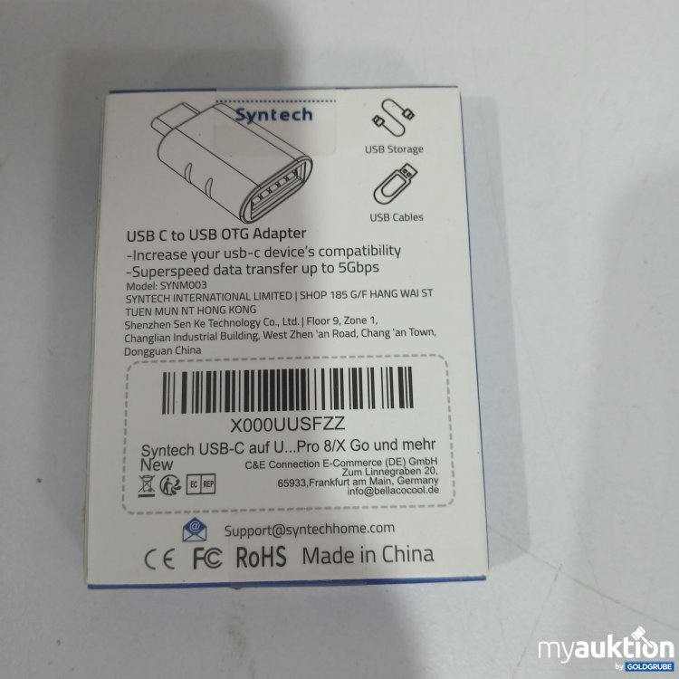 Artikel Nr. 827298: Syntech USB C to USB OTG Adapter 