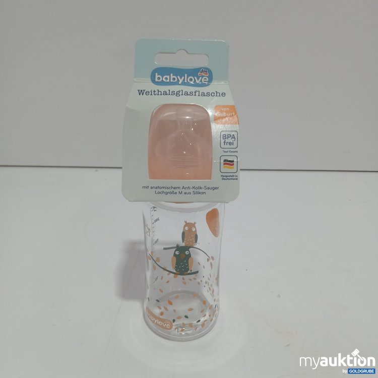 Artikel Nr. 852298: Babylove Weithalsglasflasche 240ml