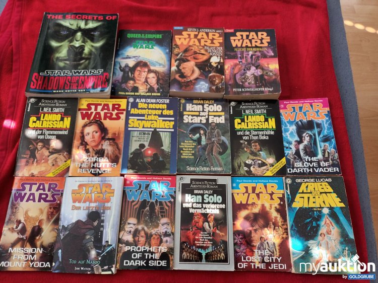 Artikel Nr. 923298: 16 alte Star Wars Bücher
