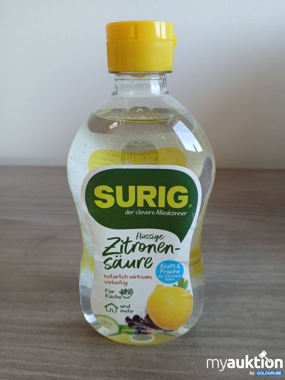 Artikel Nr. 929298: SURIG flüssige Zitronensäure 390ml