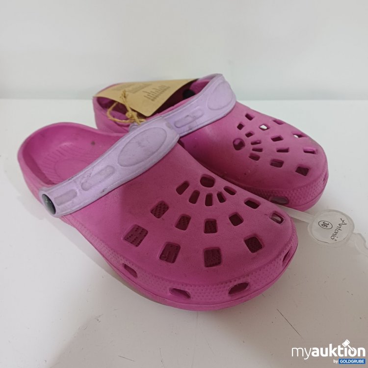 Artikel Nr. 940298: Clogs mit lila Riemen