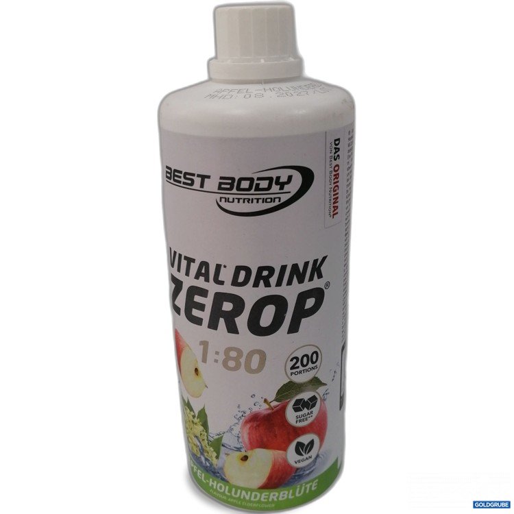 Artikel Nr. 951298: Best Body Vital Drink Zerop Apfel-Holunderblüte 1L
