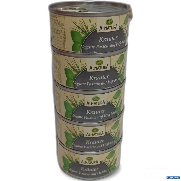 Artikel Nr. 953298: Alnatura Kräuter Vegane Pastete auf Hefebasis 5×125G