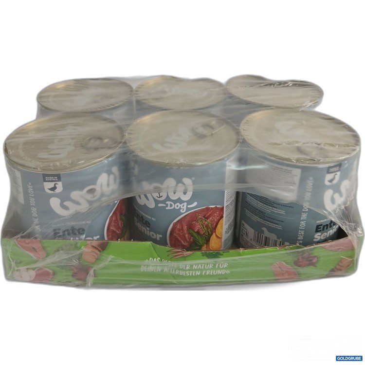 Artikel Nr. 959298: Wow Hundefutter Senior Ente 6x800g 