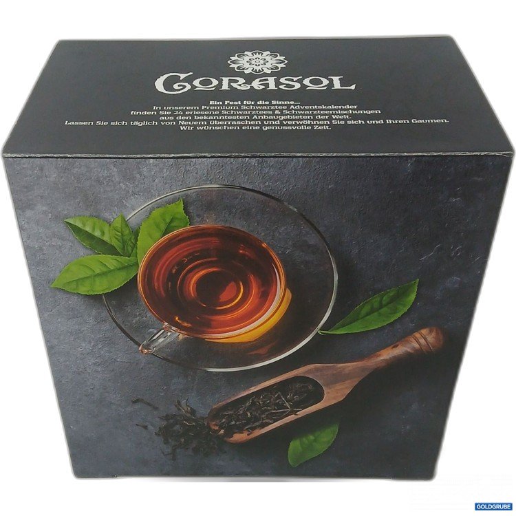 Artikel Nr. 967298: Corasol Premium Schwarztee Adventskalender 180g