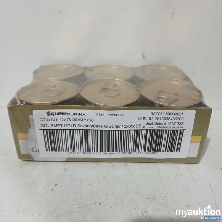 Artikel Nr. 978298 Artikel Nr. 978298: GOURMET GOLD SavouryCake GiGChkn 12x85 g