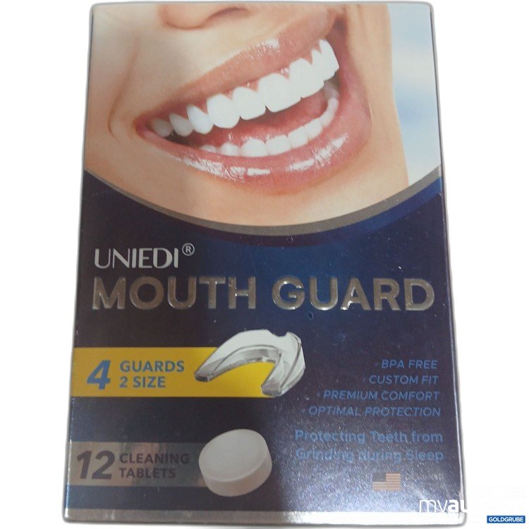 Artikel Nr. 979298: Uniedi Mouth Guard 4Guard Sizes 12cleaning Tablets 