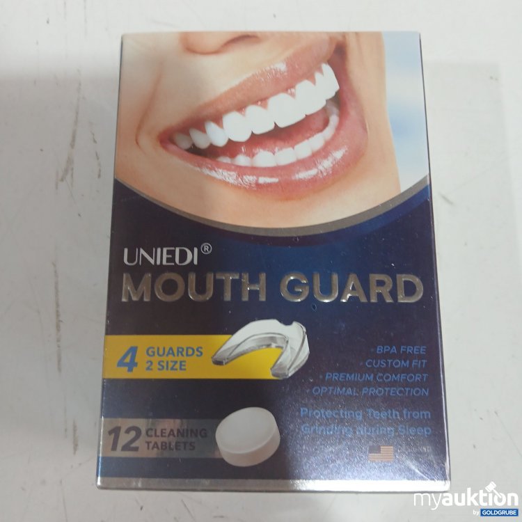 Artikel Nr. 979298: Uniedi Mouth Guard 4Guard Sizes 12cleaning Tablets 