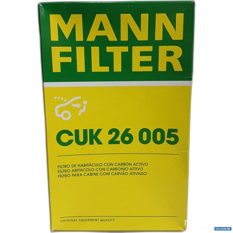 Artikel Nr. 982298: Mann Filter CUK 26 005 