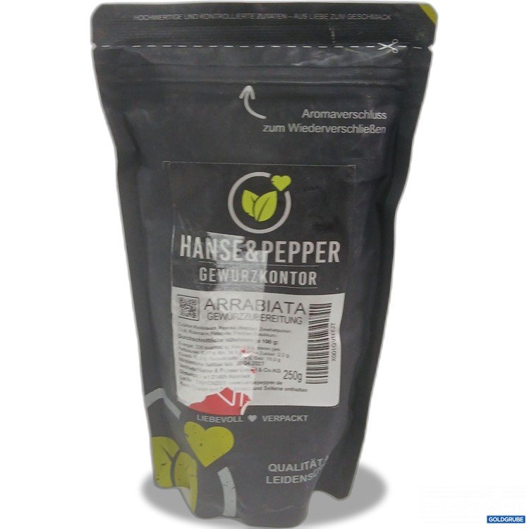 Artikel Nr. 986298 Artikel Nr. 986298: Hanse & Pepper Arrabiata Gewürzzubereitung 250g