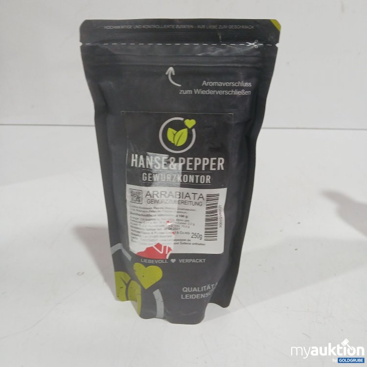 Artikel Nr. 986298 Artikel Nr. 986298: Hanse & Pepper Arrabiata Gewürzzubereitung 250g