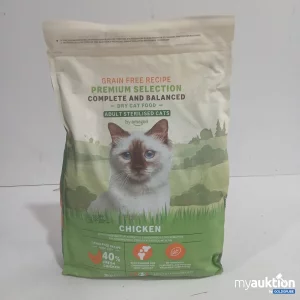 Artikel Nr. 477298: amazon Premium Selection Trockenfutter für ausgewachsene sterilisierte Katzen Huhn 3kg