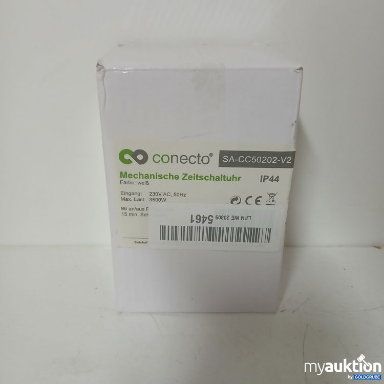 Artikel Nr. 399299: Conecto Mechanische Zeitschaltuhr Weiß IP44 