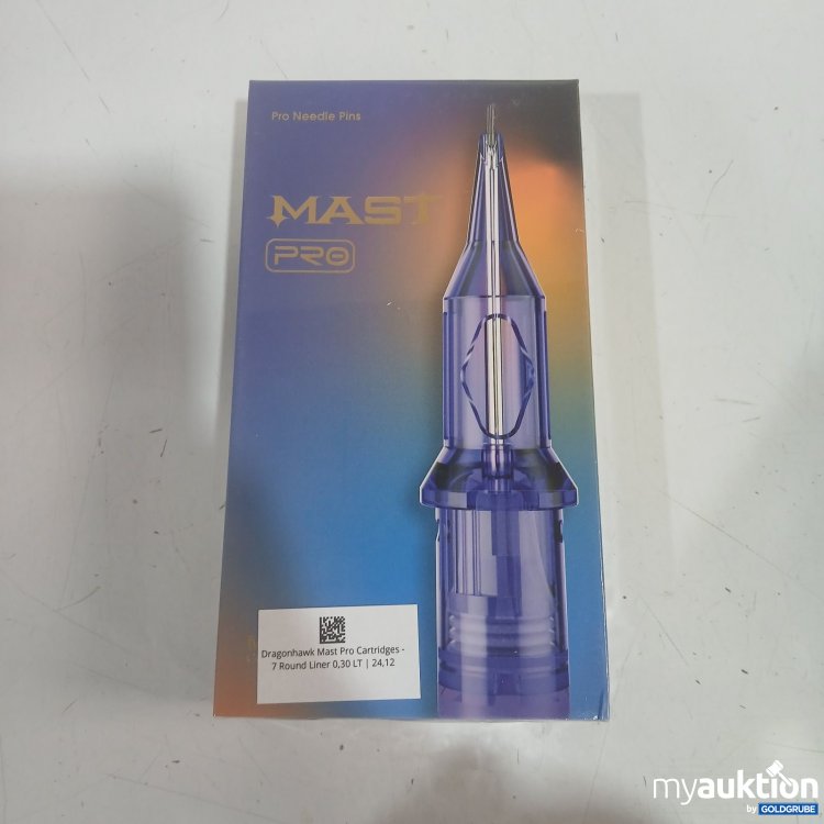 Artikel Nr. 465299 Artikel Nr. 465299: Mast Pro Dragonhawk Mast Pro Cartridges 7 Round Liner 0,30LT 1007RL 20Stk