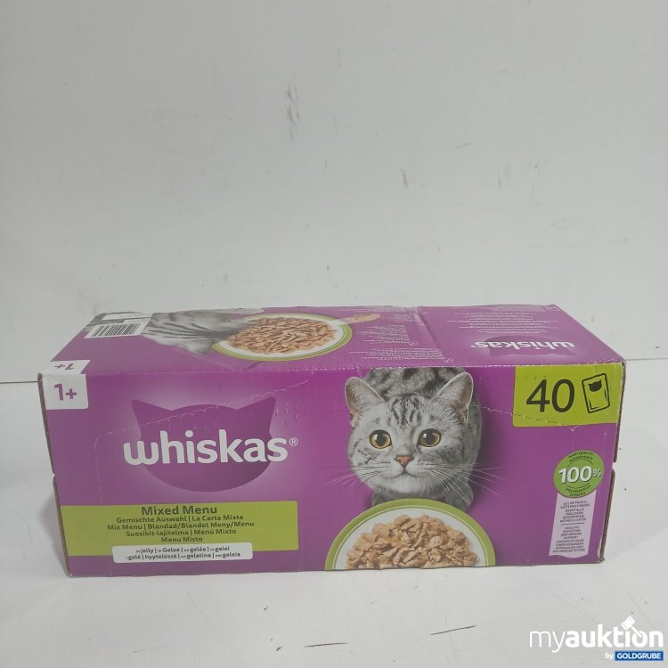 Artikel Nr. 477299 Artikel Nr. 477299: Whiskas Katzenfutter Mixed Menu in Gelee 40x85g