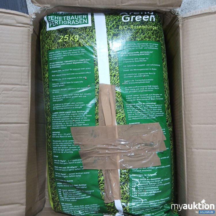 Artikel Nr. 853299 Artikel Nr. 853299: Arena Green Bio Rasendünger 25kg