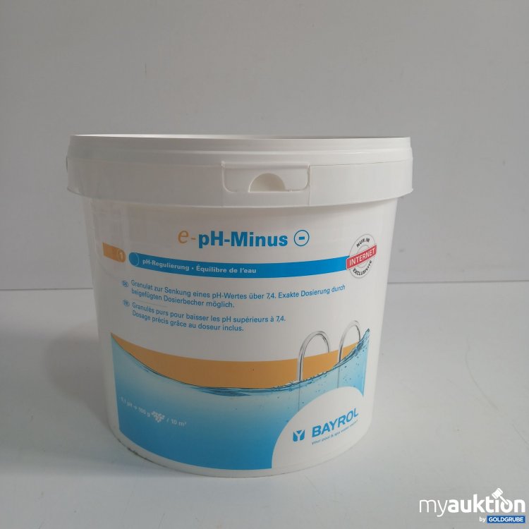 Artikel Nr. 859299: Bayrol e-pH Minus pH Regulierung 6kg 