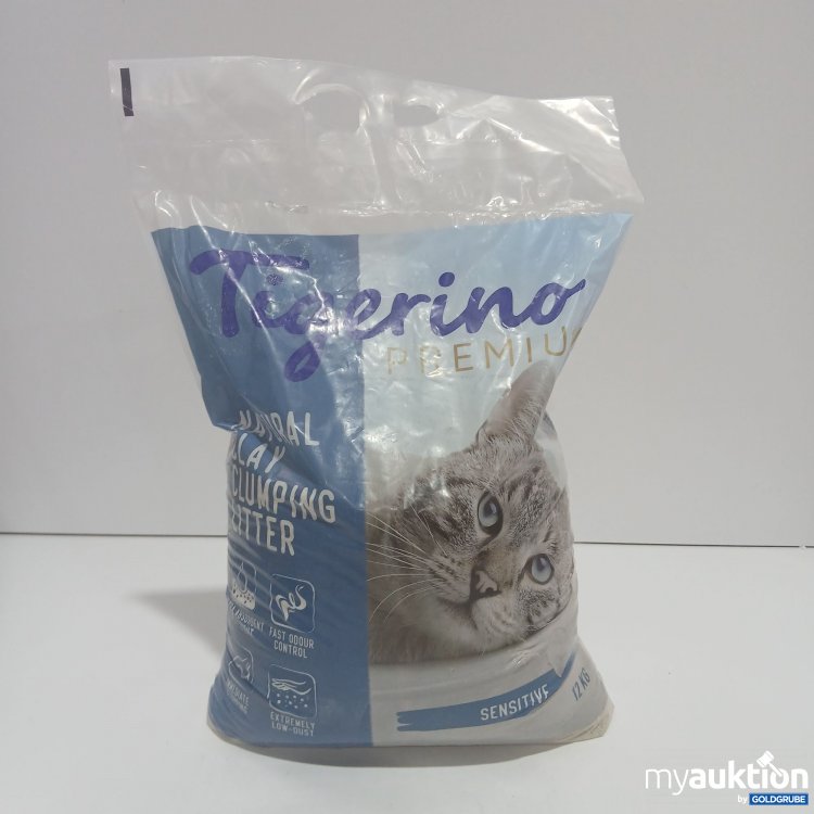 Artikel Nr. 861299: Tigerino Premium Natural Clay Clumping Litter 12kg