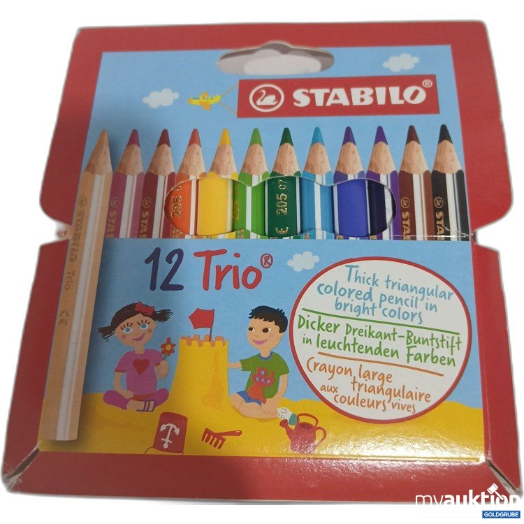 Artikel Nr. 898299: Stabilo Bunststifte 12Trio 