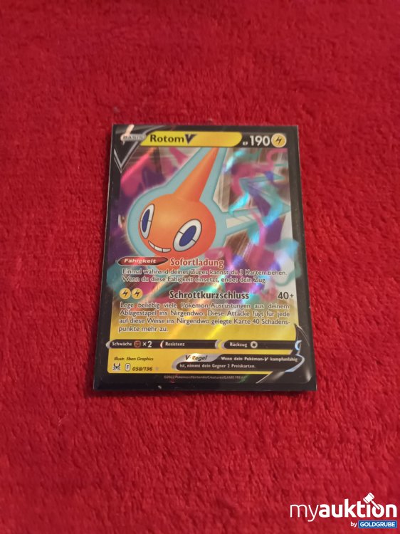 Artikel Nr. 907299 Artikel Nr. 907299: Pokemon Karte